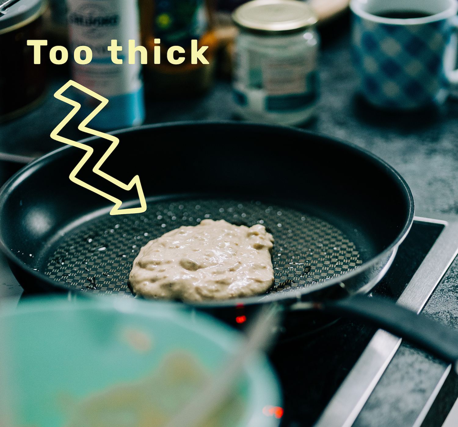 Creating a Thick Pancake Mix